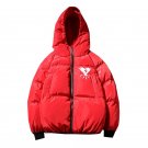 2017 Couples Winter Hooded Parka Men Fashion Casual Cotton Padded Loose Coat Male Thicken Warm Parka