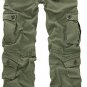 2018 High Quality Men\'s Cargo Pants Casual Multi Pocket Military Pants Long trousers for men Plus S