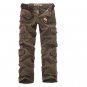 2017 New men cargo pants mens Loose army tactical pants Multi-pocket trousers pantalon homme Big Siz