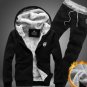 2017 winter new men\'s sweatshirts + pants cardigan jacket hot sale fashion casual Hooded Slim plus