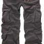 2017 Men Loose Multi-Pocket Camouflage Pants Men\'s Casual Cotton Straight Big Yards Long Frock Mult