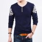 New Spring and Autumn Mens Long Sleeve  V-neck Sweater Thin Korea fashion Cultivate One\'s Morality 