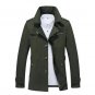 BULUOLANDI 2017 Sale Military Men Jacket Coat Long Section Jaqueta Masculina Veste Homme Brand Casua