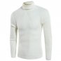 Men Sweaters 2017 mens Turtleneck Solid Long Sleeve Pullovers Men Sweater Knitwear Jumpers Jersey Ho