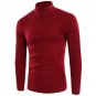 Men Sweaters 2017 mens Turtleneck Solid Long Sleeve Pullovers Men Sweater Knitwear Jumpers Jersey Ho