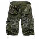 Top New summer 2016 men\'s fashion trend of casual  loose simple printing camouflage multi-pocket ca