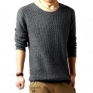 FAVOCENT BRAND 2017  Men Fall Winter thickened water ripples round neck sweater men hedging long-sle