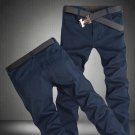 2017 New style hasp slim candy color male casual pants trousers board brand fashion men Free shippin