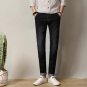 New Brand Mens Jeans Quality 2017 New Arrival Jeans Men Fashion Slim Fit Drawstring Denim Pants Men 