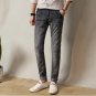 New Brand Mens Jeans Quality 2017 New Arrival Jeans Men Fashion Slim Fit Drawstring Denim Pants Men 