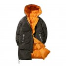 2017 Men Winter Jacket Hooded Men Parkas Warm Male Thick Thermal Coats Brand Clothing Both Sides Wea