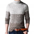 Mens Fashion Sweater Turtleneck Warm Pullovers Sweaters Good Quality Streetwear Knitted Men Pullover