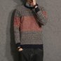 New Pullover Sweaters 2017 Winter Thick Warm Sweater Men O-neck Patchwork Brand Mens Sweaters Slim F