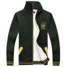 2017 New Autumn Winter Men Sweater Fashion Brand Clothing Fleece Thick Casual Cardigan Slim Zipper K