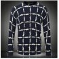 Men\'s Spring and Autumn bottoming shirt round neck sweater hedging sweater tide personality plaid b
