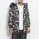 2017 Fashion Winter Jacket Men Parka Hooded Long Jackets Men Winter Coat Camouflage Fur Collar Plus 