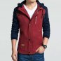 2016 young students of high quality hot sale  spring male hooded long sleeved coat Korean fashion bu