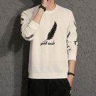 2017 mens fashion Round neck sweater long sleeves sweater male air layer spring and autumn sweater  