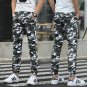 Hot 2016 Men Casual Pants Camouflage Slim Fit Army Camouflage Trousers Pants Hip Hop Sweatpants Mili