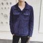 2017 spring hot selling new men\'s jacket youth corduroy jacket trend lapel casual clothes solid col