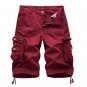 Summer 2017 Men Shorts Casual Men\'s Fashion Cargo Shorts Male Army workoutshort Homme Cotton big po