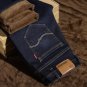 Brand Mens Winter Stretch Thicken Jeans Warm Fleece High Quality Denim Biker Jean Pants Trousers Fre