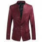 2017 Brand Men Blazer Jacket Designs Slim Fit Plus Size M-6XL Casual Printed Blazer for Men Wedding
