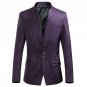 2017 Brand Men Blazer Jacket Designs Slim Fit Plus Size M-6XL Casual Printed Blazer for Men Wedding