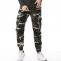 2017 mens pants Elastic foot close Skinny Pants Tactical military Men Cargo Pants Multi-pocket Overa