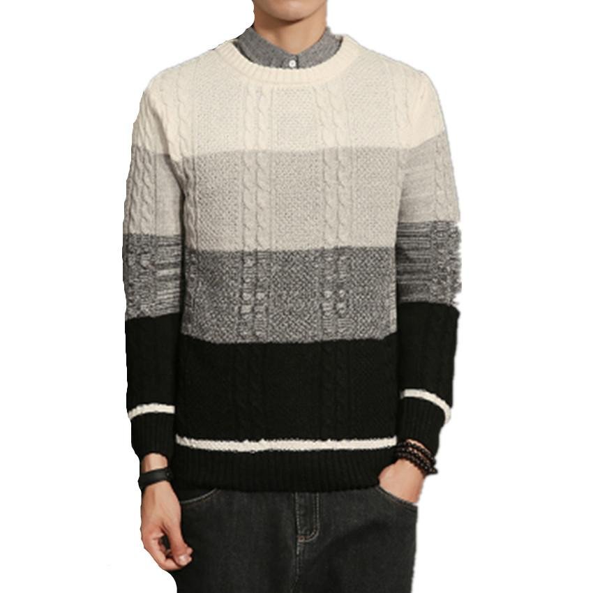 Mens Sweaters 2017 New Autumn Fashion Candy Color Brand Sweater Men Pullover Long Sleeve Casual Men