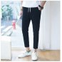 Large size M-5XL 2017 summer hot sell pantyhose linen men\'s casual cotton pants feet Slim male tide