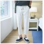 Large size M-5XL 2017 summer hot sell pantyhose linen men\'s casual cotton pants feet Slim male tide