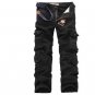 2017 Mens Military Cargo Pants Multi-pockets Baggy Men Cotton Pants Casual Overalls Army Oustdoor Ta