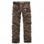 2017 Mens Military Cargo Pants Multi-pockets Baggy Men Cotton Pants Casual Overalls Army Oustdoor Ta