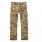 2017 Mens Military Cargo Pants Multi-pockets Baggy Men Cotton Pants Casual Overalls Army Oustdoor Ta