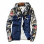 Plus Size 4XL 2018 Autumn Floral Bomber Jacket Men Hip Hop Slim Fit Flowers Pilot Bomber Jacket Coat