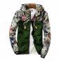 Plus Size 4XL 2018 Autumn Floral Bomber Jacket Men Hip Hop Slim Fit Flowers Pilot Bomber Jacket Coat