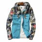Plus Size 4XL 2018 Autumn Floral Bomber Jacket Men Hip Hop Slim Fit Flowers Pilot Bomber Jacket Coat