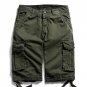 2017 Men Military Shorts Summer Men\'s Army Cargo Shorts Workout Shorts Homme Casual Bermuda Trouse