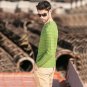 new arrival fashion spring autumn men sweater v-neck knitwear casual pullover hot sale slim fitness 