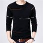 Spring Autumn mens pullover sweaters cotton O neck sweater Male knitwear Gray Black 3XL Brand Cashme