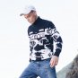 New Fashion Classic Black Color Turtleneck Sweater Men Autumn Warm Pullover Men Slim Fit Woolen Swea