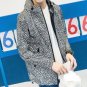 New Men Jackets Sweater Reflective Jacket Men\'s Fashion Hoodies Geometric Printed Outwear Casual Co