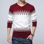 Slim Knitting Casual Mens sweaters and pullovers V neck Thin Knitted sweater male Jumper