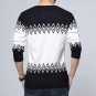 Slim Knitting Casual Mens sweaters and pullovers V neck Thin Knitted sweater male Jumper