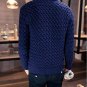 Men\'s Casual Leisure O-Neck warm knit Sweater famous Brand Pullover Knitting Sweaters Men Plus larg