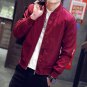 New Arrival Spring Men\'s Jackets Solid Fashion Coats Male Casual Slim Stand Collar Bomber Jacket Me