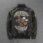 2018 New Stockriders Motorcycle Luxury Brand Bomber Jackets Men Big Size Baseball Skull Jacket Men P