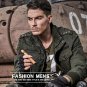 LetsKeep 2017 New spring army mens bomber jacket badges military jacket 4XL men casual tactical coat