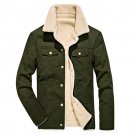 2017 Winter Down Cotton Jacket Men Slim Fashion Thick Warm cowboy Jacket Coat Turn-down Collar Cotto
